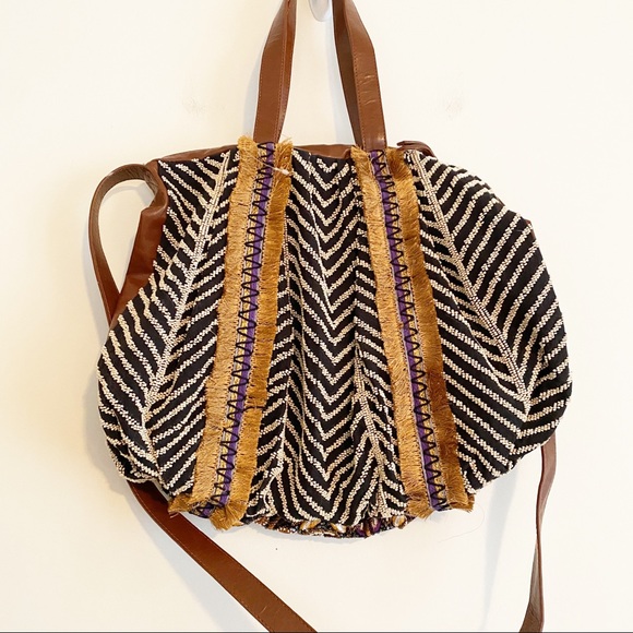 Anthropologie Tangier tote bag - Picture 7 of 8